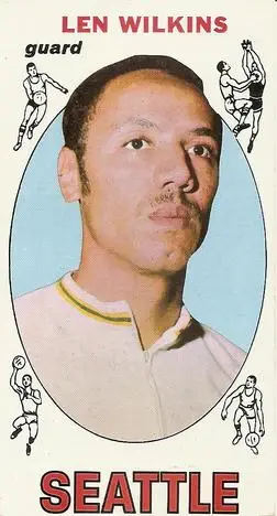1969-70 Topps #44 Lenny Wilkens