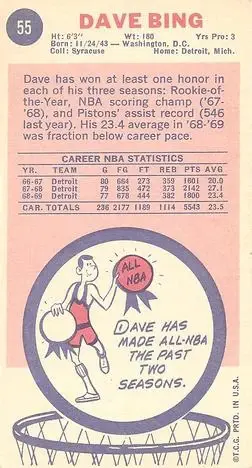 Back of Dave Bing