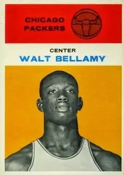 1961-62 Fleer #4 - Walt Bellamy - Chicago Packers