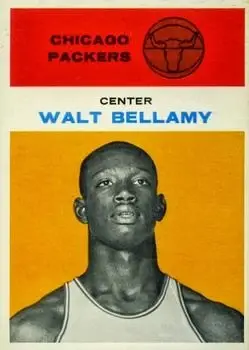 1961-62 Fleer #4 Walt Bellamy