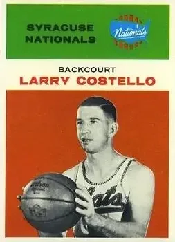1961-62 Fleer #9 Larry Costello
