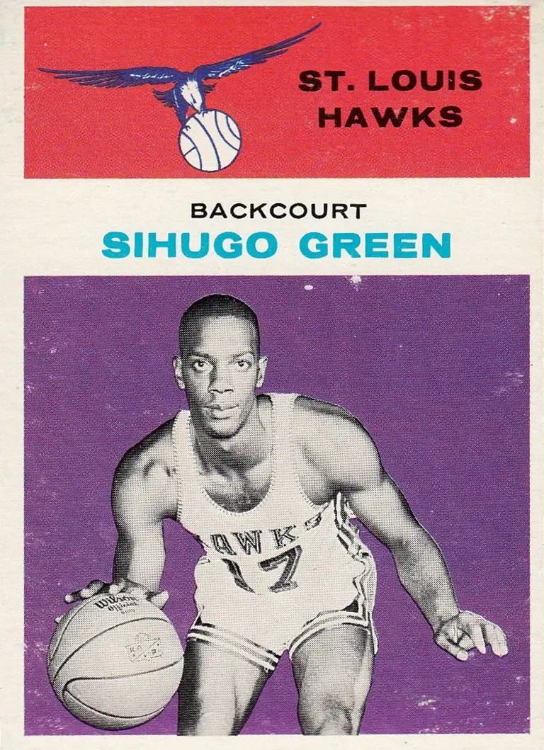 1961-62 Fleer #15 Sihugo Green