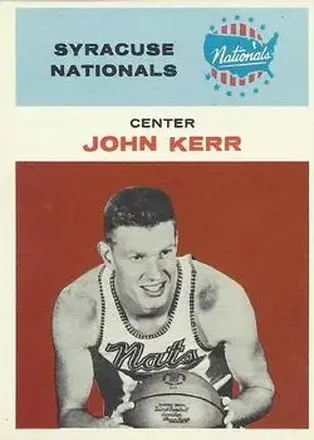 1961-62 Fleer #25 John Kerr