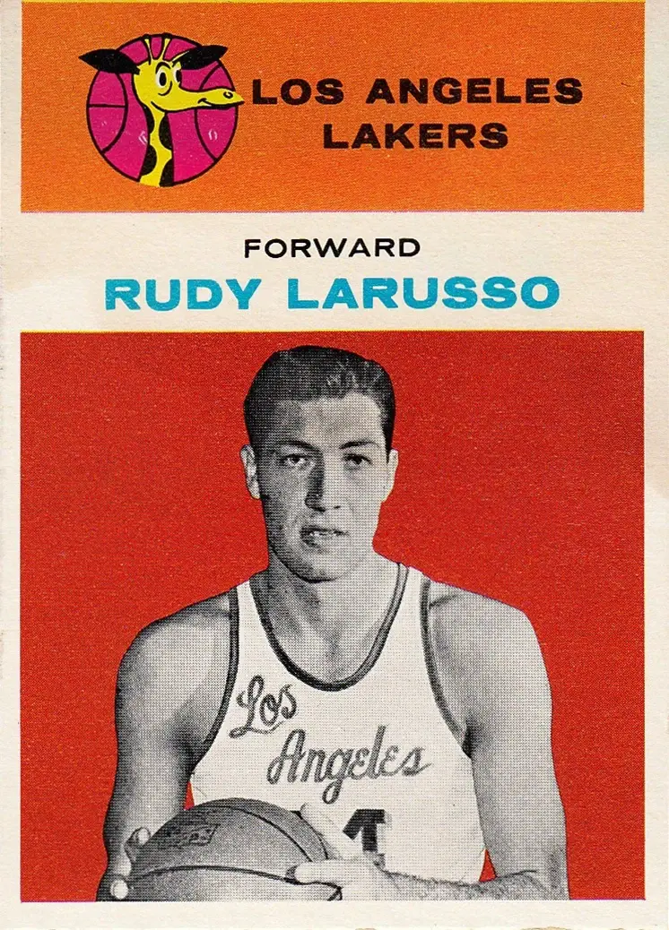 1961-62 Fleer #26 Rudy LaRusso