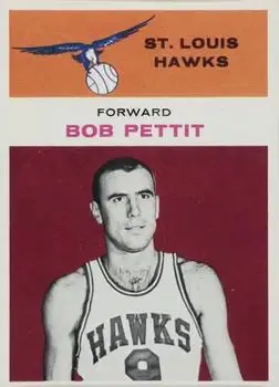 1961-62 Fleer #34 Bob Pettit