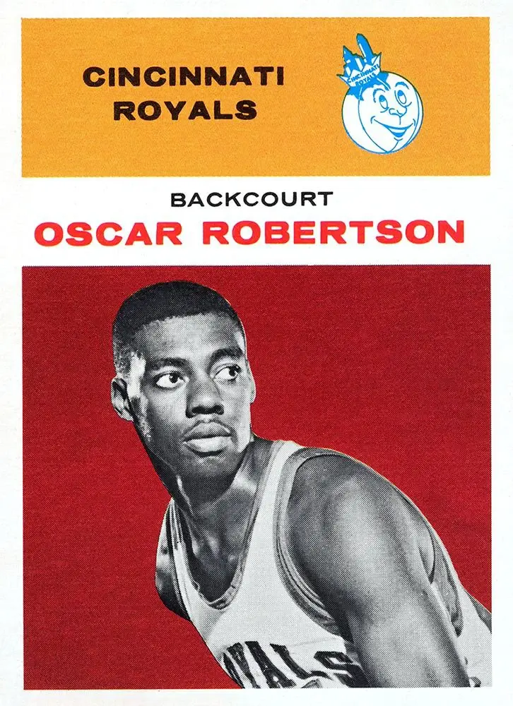 1961-62 Fleer #36 Oscar Robertson