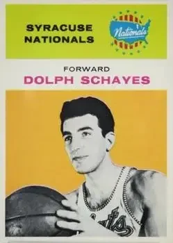 Front of Dolph Schayes