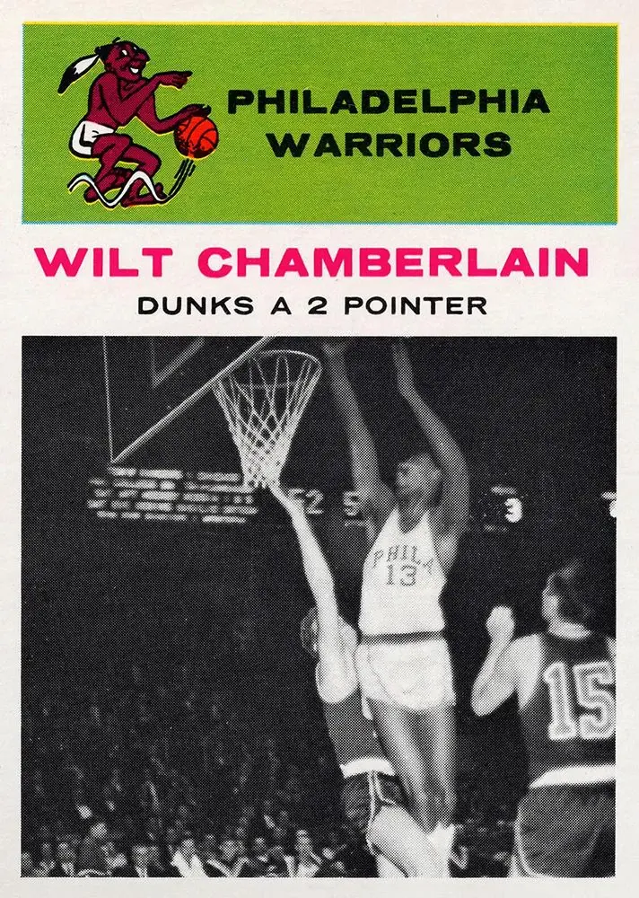 Front of Wilt Chamberlain