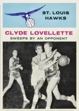 1961-62 Fleer #58 Clyde Lovellette