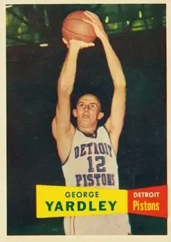 1957-58 Topps #2 George Yardley