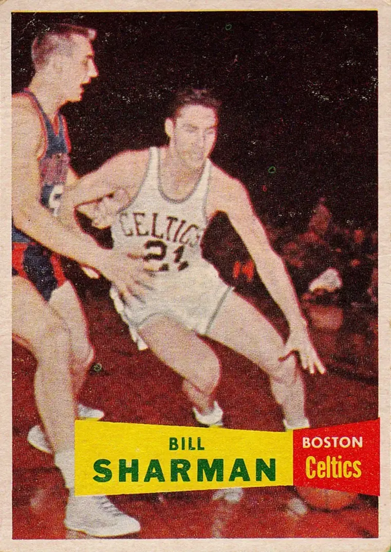 1957-58 Topps #5 Bill Sharman