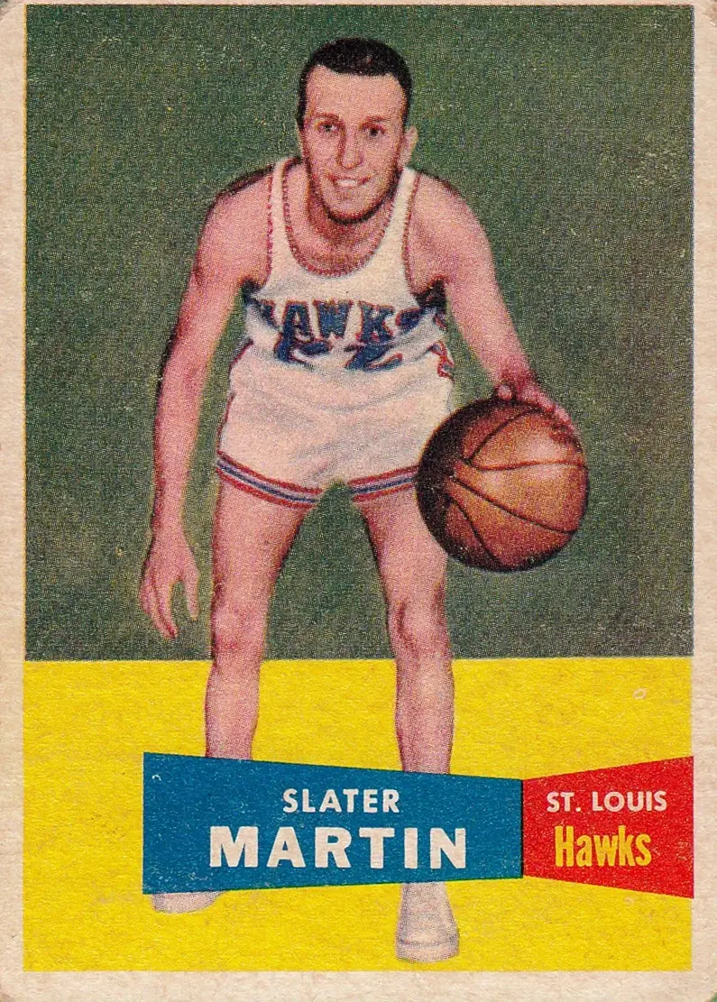 1957-58 Topps #12 Slater Martin