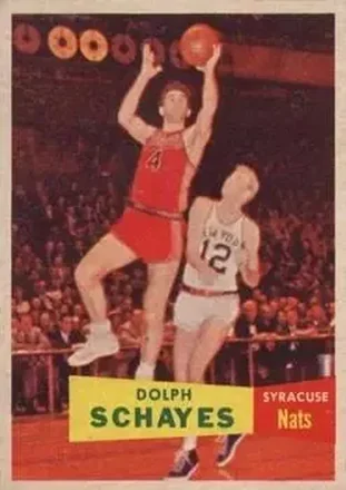 1957-58 Topps #13 Dolph Schayes