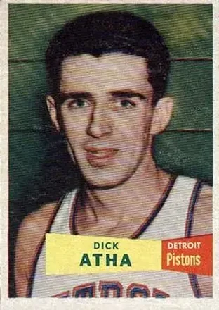 1957-58 Topps #14 Dick Atha