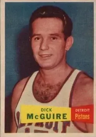 1957-58 Topps #16 Dick McGuire