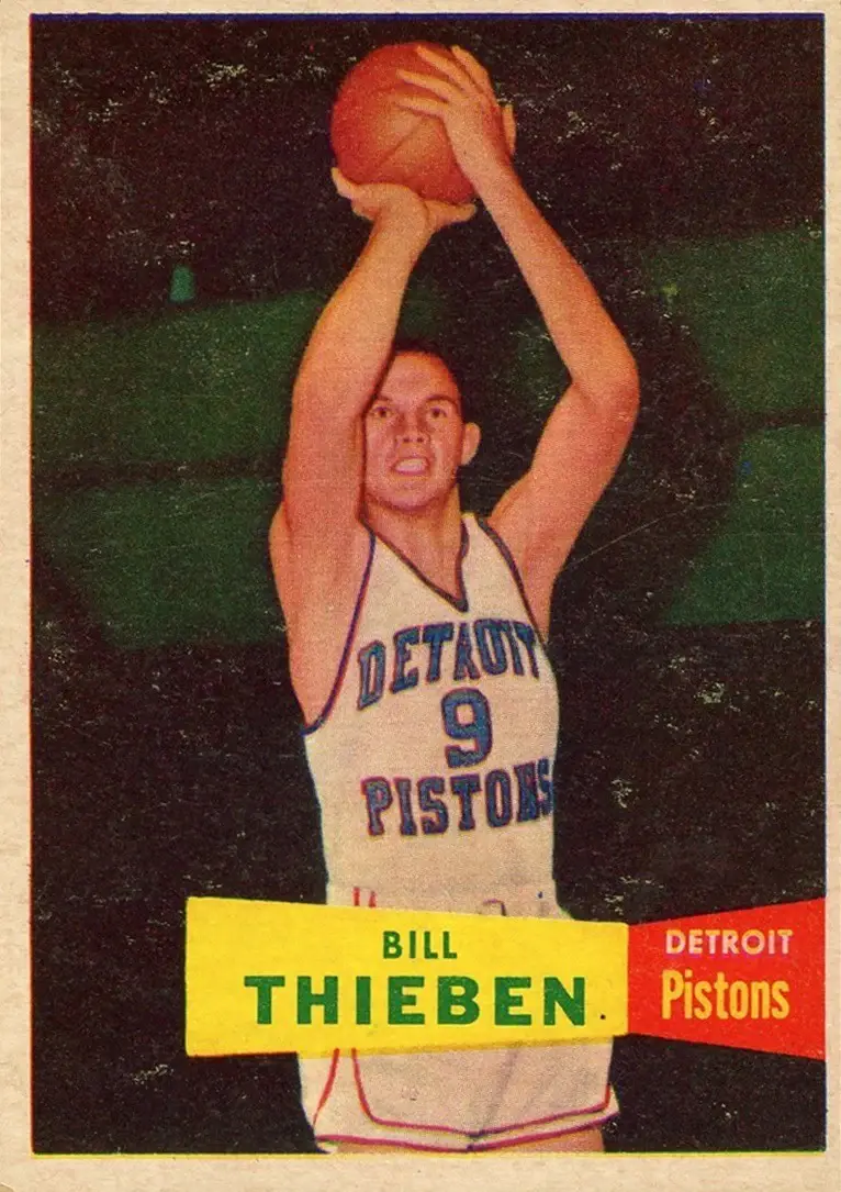 1957-58 Topps #20 Bill Thieben