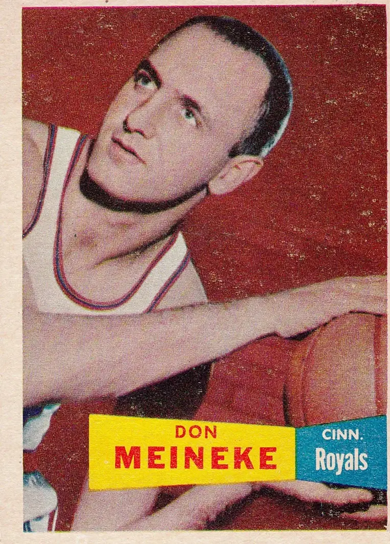 1957-58 Topps #21 Don Meineke