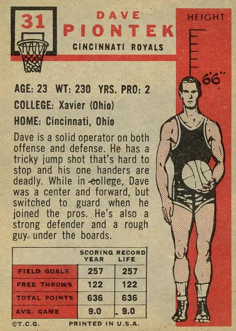 Back of Dave Piontek