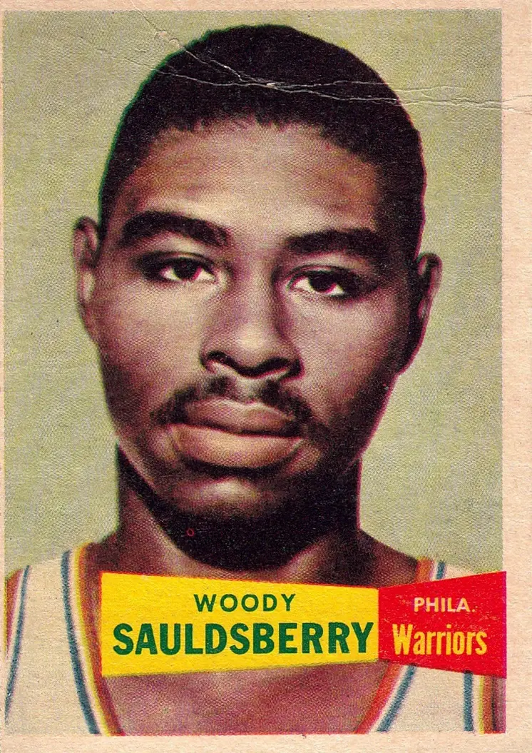 1957-58 Topps #34 Woody Sauldsberry