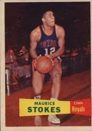 1957-58 Topps #42 Maurice Stokes
