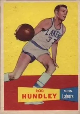 1957-58 Topps #43 Rod Hundley