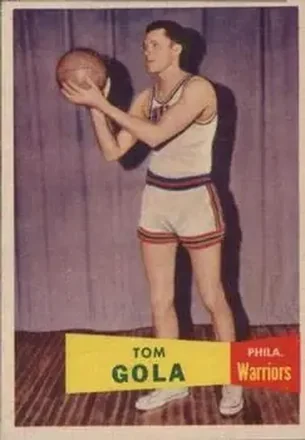 1957-58 Topps #44 Tom Gola