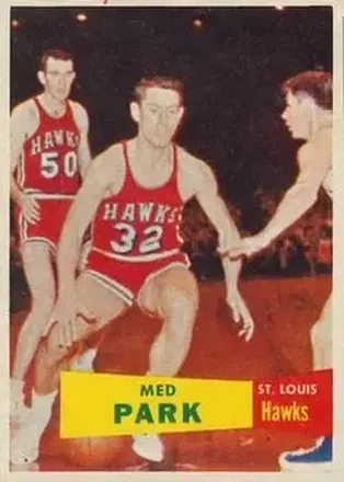 1957-58 Topps #45 Med Park