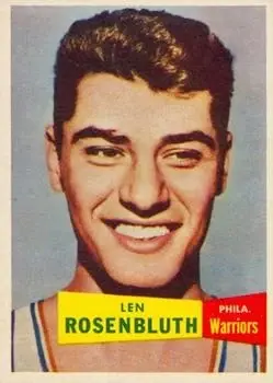 1957-58 Topps #48 Lennie Rosenbluth