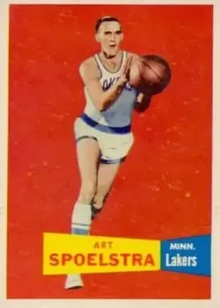 1957-58 Topps #52 Art Spoelstra