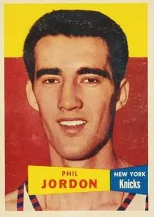 1957-58 Topps #55 Phil Jordon