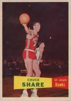 1957-58 Topps #61 Chuck Share