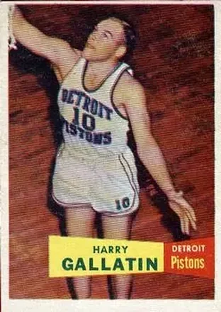 1957-58 Topps #62 Harry Gallatin
