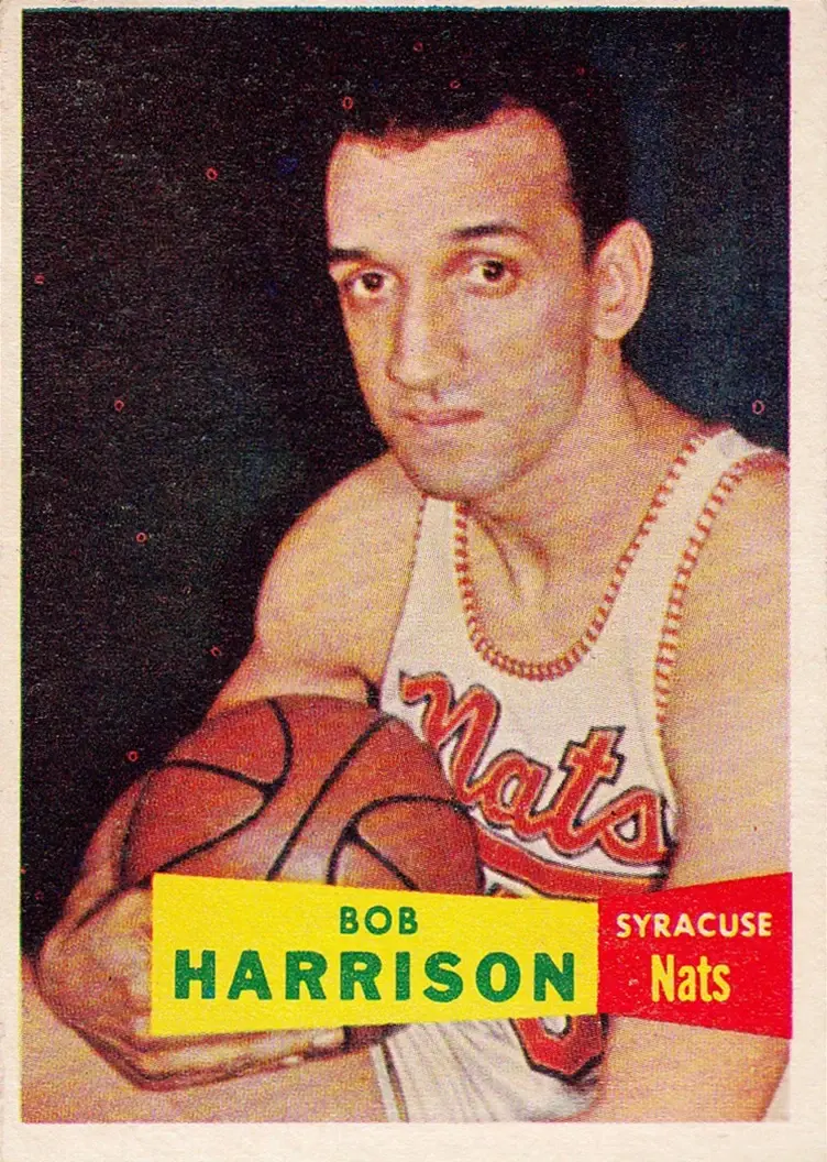 1957-58 Topps #63 Bob Harrison
