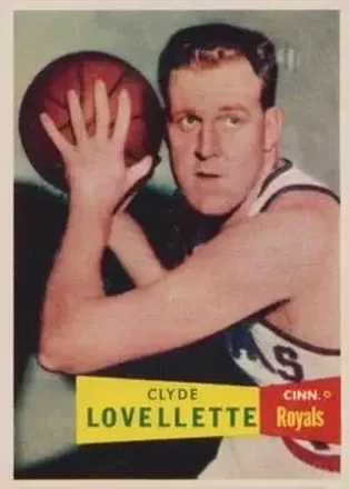 1957-58 Topps #78 Clyde Lovellette