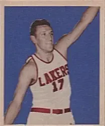 1948 Bowman #66 Jim Pollard