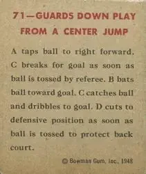 Back of Card #71