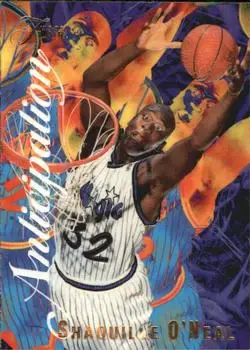 1995-96 Flair #7 Anticipation Shaquille O'Neal