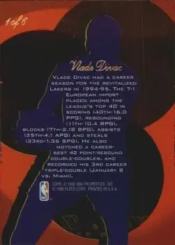 Back of Vlade Divac