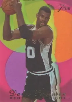 1995-96 Flair #6 Center Spotlight David Robinson