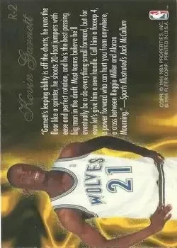 Back of Kevin Garnett