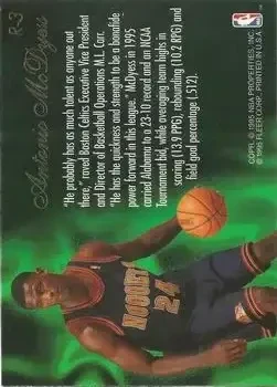 Back of Antonio McDyess