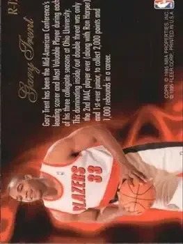 Back of Gary Trent
