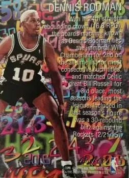 Back of Dennis Rodman