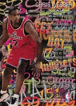 Back of Chris Webber