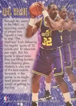 Back of Karl Malone