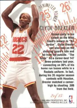 Back of Clyde Drexler