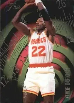 1995-96 Flair #2 Perimeter Power Clyde Drexler