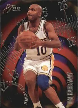 1995-96 Flair #4 Perimeter Power Tim Hardaway
