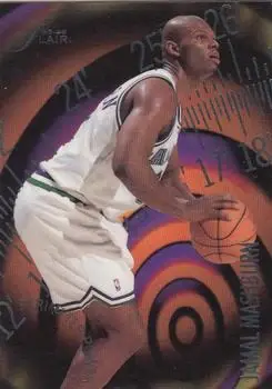 1995-96 Flair #6 Perimeter Power Jamal Mashburn