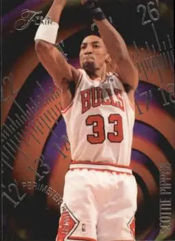 1995-96 Flair #9 Perimeter Power Scottie Pippen